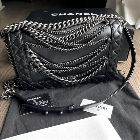 chanel boy enchained|chanel bag review.